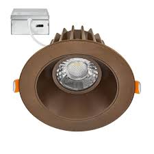 4" Downlight Slim Panel Bronze RD 6000K