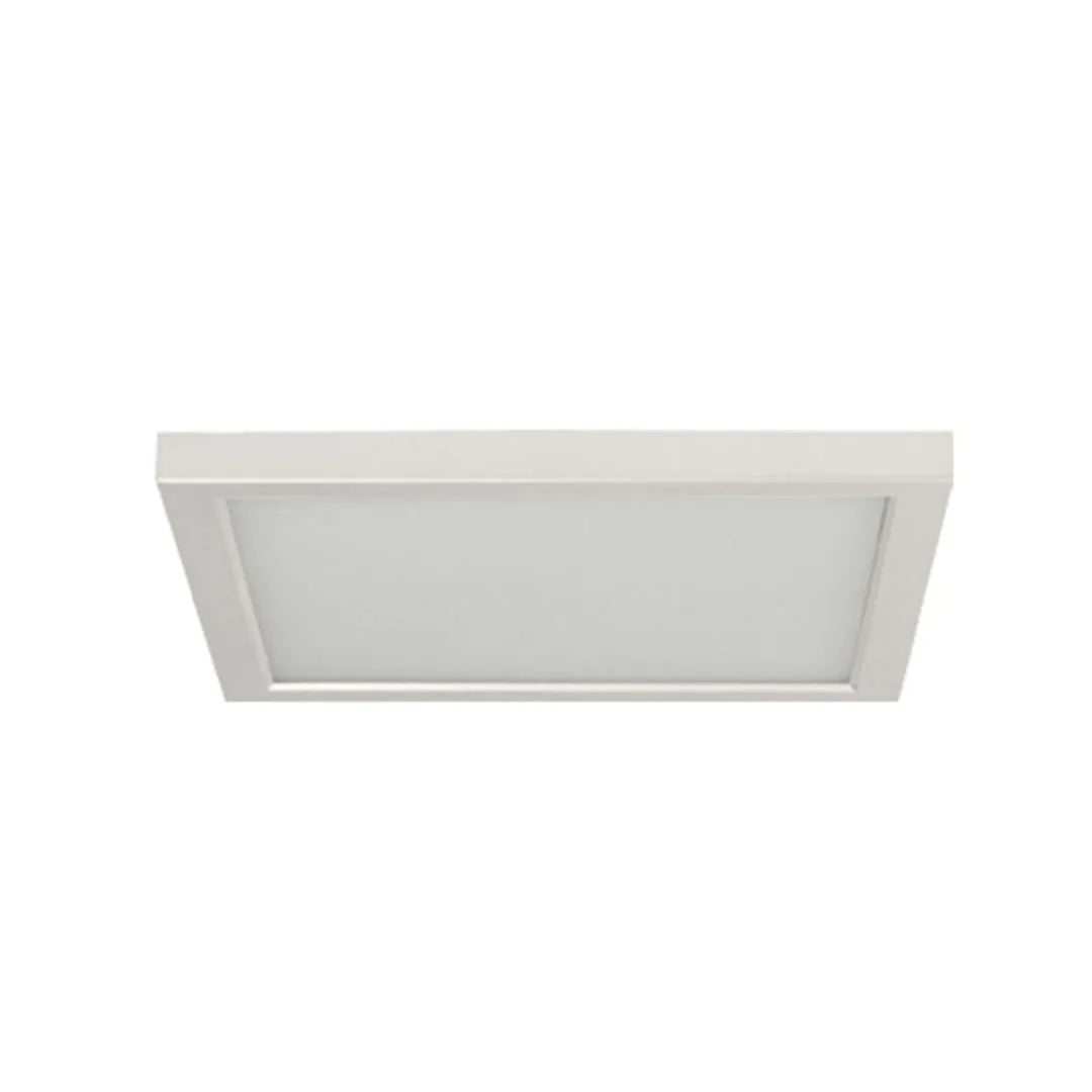 Modern Down Light - Surface Mount | LED Ceiling Fixture for Bedrooms, Bathrooms, and More | High-Quality Warm/Cold White Lighting Square 12" 3000K
