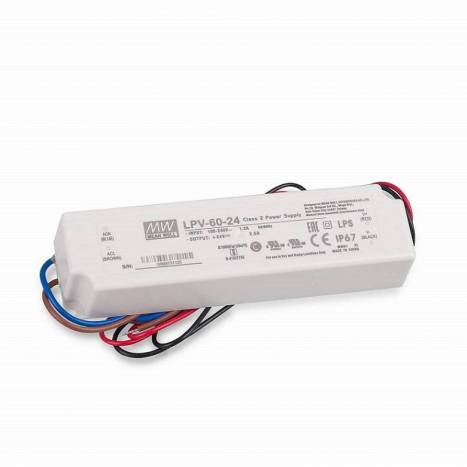 POWER SUPPLY 40W MW IP67 24V