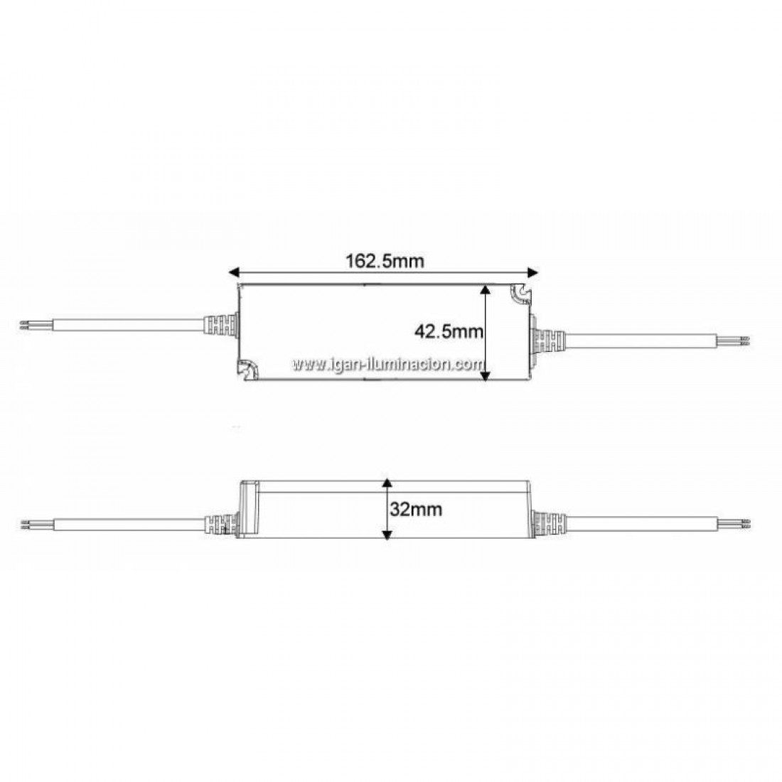 POWER SUPPLY 40W MW IP67 24V