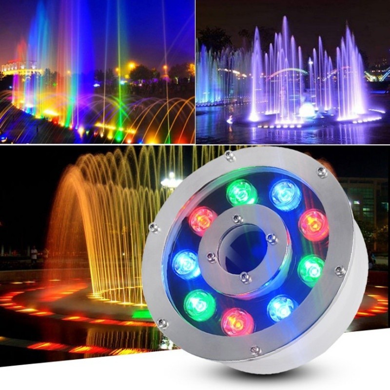 Underwater Fountain RGB 6w ip68 12v