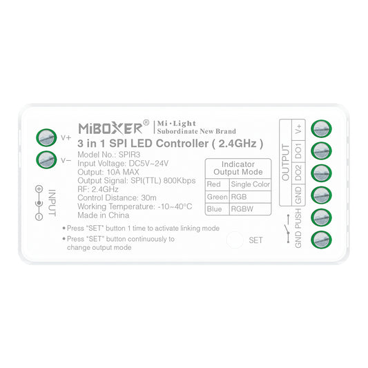 Milight SPIR3 3 in 1 SPI LED Controller (2.4GHz)