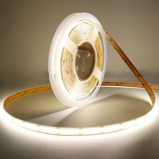 COB 12V - IP20 - WW - 16.4FT - Strip Light