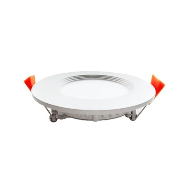 6" Baffle Round Downlight Slim Panel -12W - Adjustable 3 CCT & Smooth Dimming for Perfect Home Lighting!