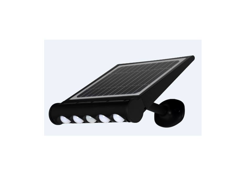 Supercharge Your Outdoor Security: Introducing LD-SSL-8W-TALENT Solar LED Light!