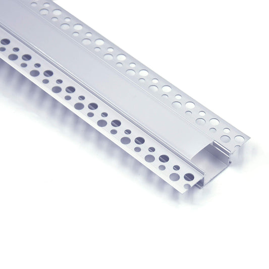 Transform Your Space with Trimless Recessed LED Channel - 6.6 ft AZ Aluminum Channel.