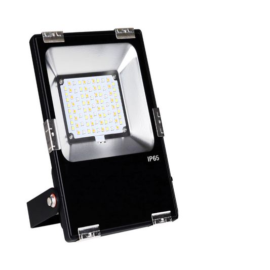 Milight Illuminate Your Garden with Smart LED Floodlight - 30W RGB+CCT FUTT03 Color Changing - Perfect LED Garden Light