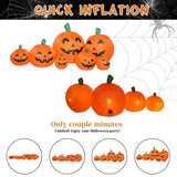 LED String Lights 7pcs Pumpkin Inflatable Halloween Decoration - CJDS - FC