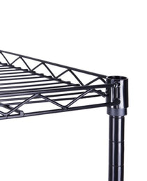 4-Tier Wire Shelving Unit Metal Storage Rack