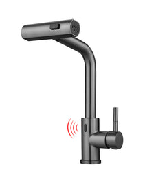 Touchless Kitchen Faucet, Hands Free Automatic Smart Kitchen Faucet, Stainless Steel Touchless Kitchen Faucet