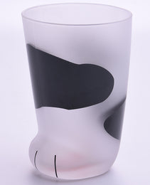 Creative Cute Cat Paws Glass Tiger Paws Mug Office Coffee Mug Tumbler Personality Breakfast Milk Porcelain Cup Gift