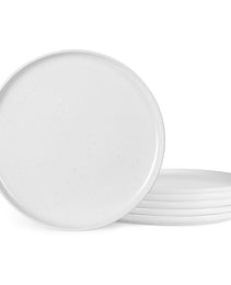 Steak Plate Creative Western Food Plate Vegetable Plate Set Of 6 For Cereal, Salad, Pasta, Soup, Dessert, Serving Dishwasher, Microwave And Oven