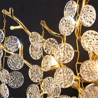 Modern Luxury Crystal Wall Lamp Living Room Bedroom Bedside Lamp Background Wall Villa Home Indoor Lighting Decoration LED Light