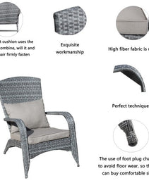 Patio Chair With Cushions
