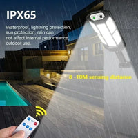 Solar LED Light Super Bright Outdoor Solar Lamp of Motion Sensor 3 Modes Energy Saving Waterproof IP65 Solar Garden Wall Lantern