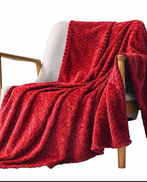 Solid Color Flannel Wheat Grain Blanket Children's Blankets