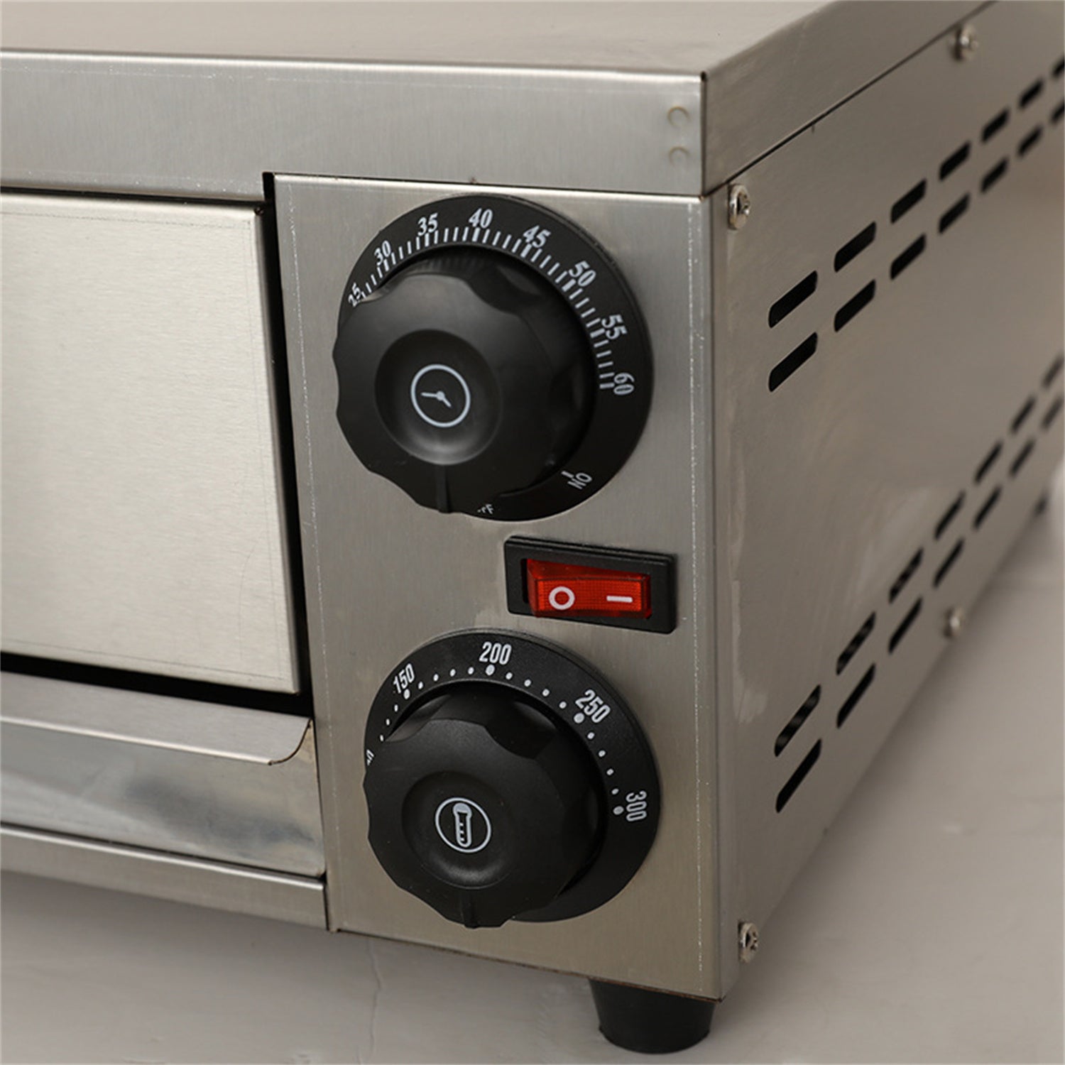14-Inch Single-Layer Professional Pizza Oven – High-Performance Countertop Stone Baker