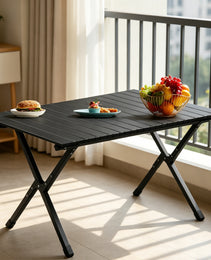 86cm Carbon Steel Camping Table Multifunctional Picnic Table Portable Table Folding Table