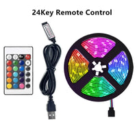 Smart RGB LED Gaming Light Strip USB Christmas Lights Music Sync Flexible Tape APP Remote Control for Gaming Room TV Backlight