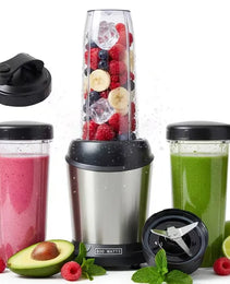 Moothie Blender, Countertop Blenders For Kitchen With 23 34 60oz BPA-Free Portable Cups, Professional Smoothie Maker With Four Programs For Shakes, Sauces, Juice And Ice Crushing