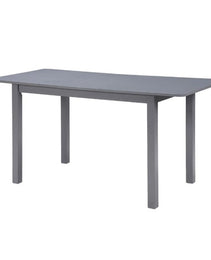 59 Extendable Dining Table, Modern House Dining Room Table For 4-8, Wooden Kitchen Table , Dining Room, Working Office, Home Living Room Furniture For Small Space, Dark Gray