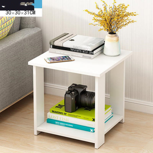 Small Tea Mini Small Square Bedside Table Side