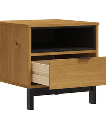 FLAM side table 50x50x50 cm solid pine wood