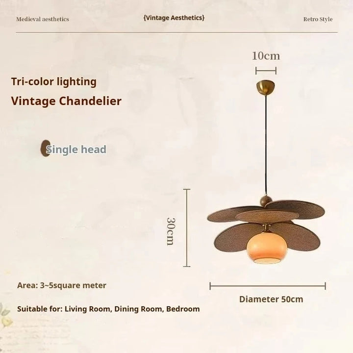 Weave Vintage Pendant Light Retro Restaurant Shop Hotel Chandelier Living Room Hanging Lamp Room Decor DALI Intelligence