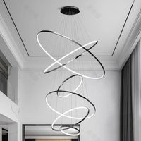 Nordic home decoration, stair chandelier, living room and dining room Pendant lights, ceiling light, indoor lighting
