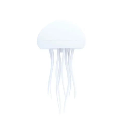 Cute Jellyfish Night Light RGB Gradient Cute Jellyfish Bedside Lamp Voice Control Type-C Charging LED Night Lamp