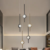 24-Light LED Modern Crystal Chandeliers, Large Long Foyer Chandeliers for High Ceilings, 78" Extra Long 3 Color Dimmable Staircase Chandelier Crystal Drop Light for Foyer Double Height Ceiling