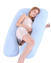 Summer Sleeping Support Pillow For Pregnant Women U Shape Maternity Pillows Pregnancy Ice Silk