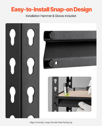 Storage Shelves 16 D X 32 W X 62.8 H 5-tier Garage Storage Shelving