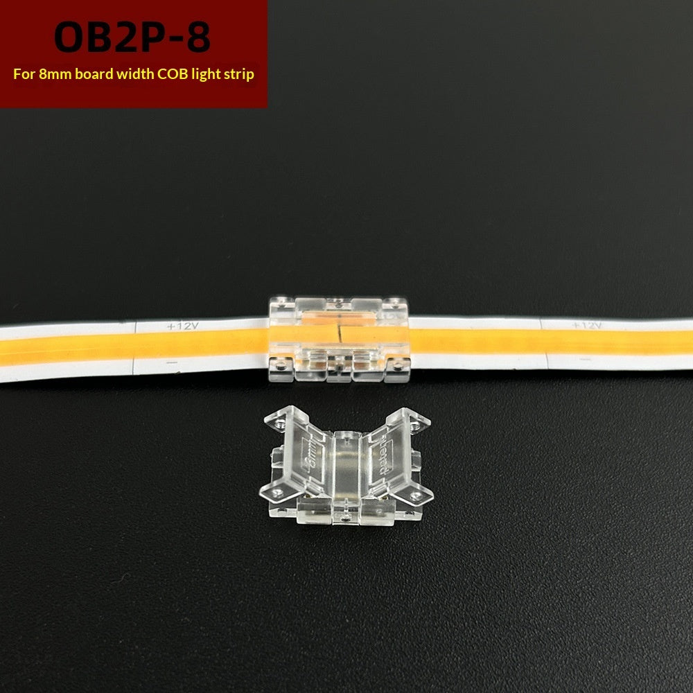 2-pin COB LED Strip Connector, Solderless Joint