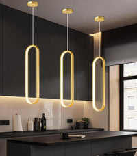 Modern LED Chandeliers for Foyer Entryway High Ceiling Long Staircase Chandeliers Dimmable Dimmable Flush Mount High Villa Foyer 2700K-6000K