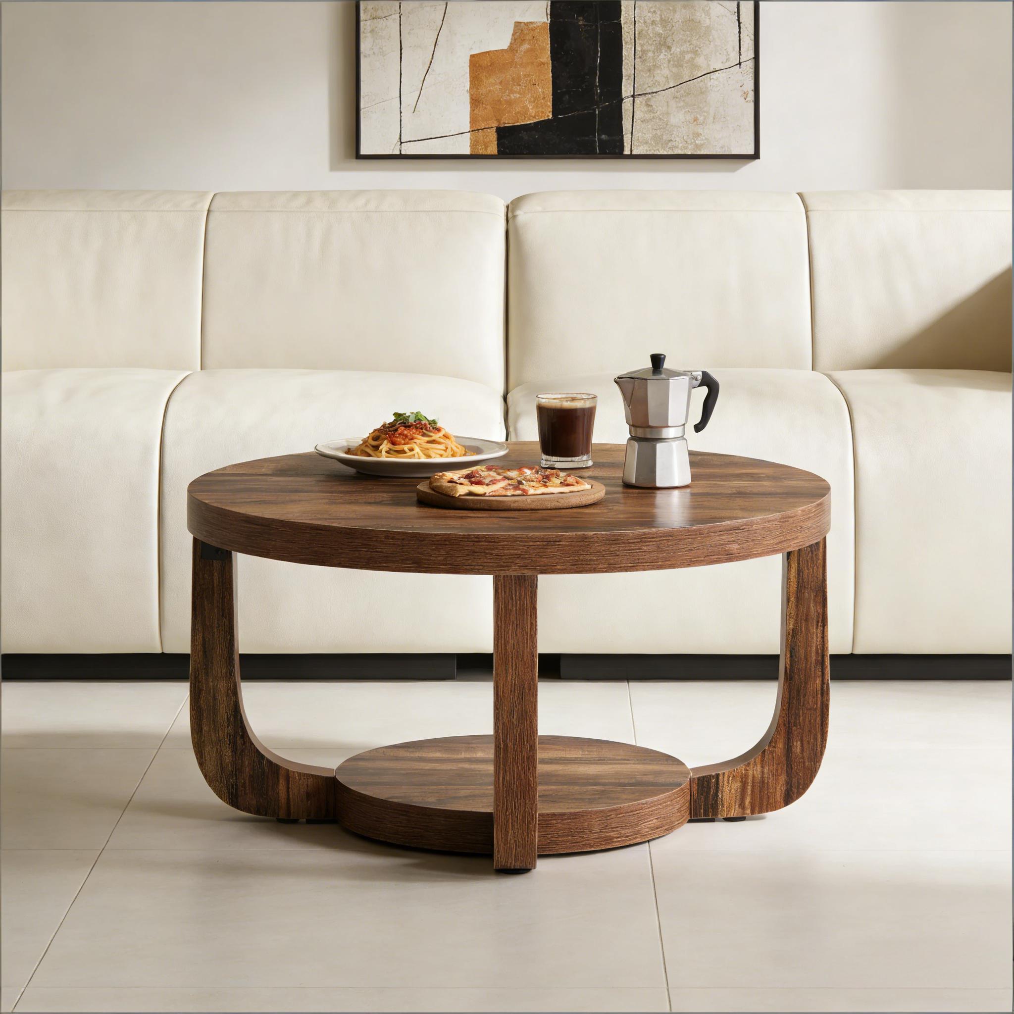 2-Tier Chating Table,Circle Center Table,Coffee Table