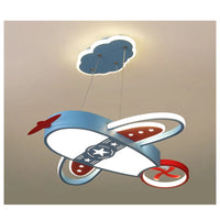 Children's Room Ceiling Chandeliers Cartoon Airplane Lights Minimalist Modern Nursery Little Boy Girl Bedroom Hanging Chandelier