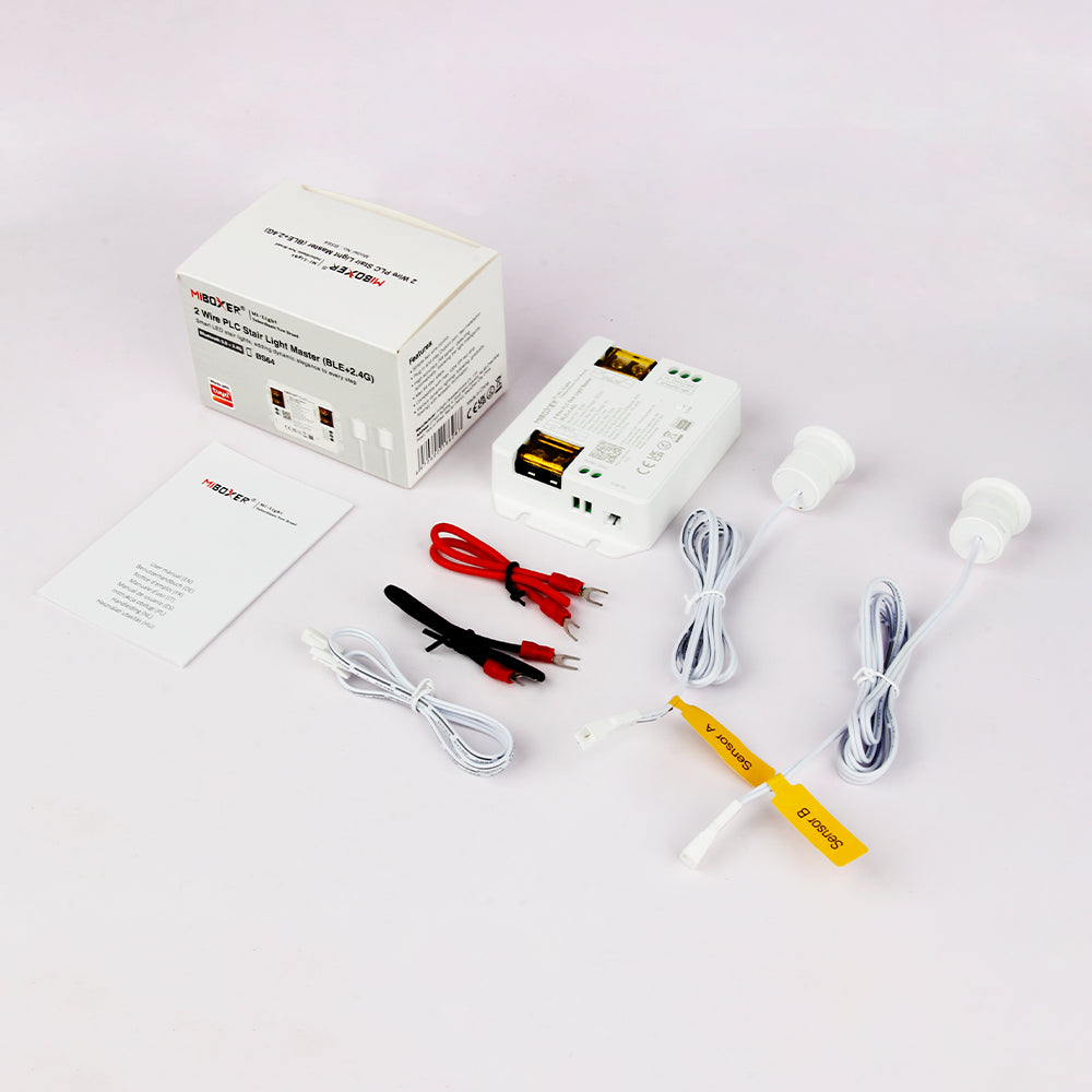 Milight 2 Wire PLC Stair Light Master（BLE+2.4G）- BS64
