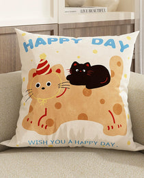 New Cute Dog Pillowcase Bedroom Cushion Cover Sofa Cushions Pillows Cover 45x45cm Pillow Case Home Decoration Car Office Seat