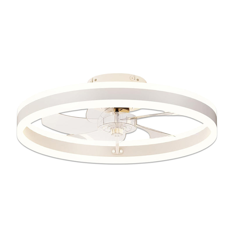 Rowena 48-60W Smart Dimmable LED Ceiling Fan Light with App and Remote Control