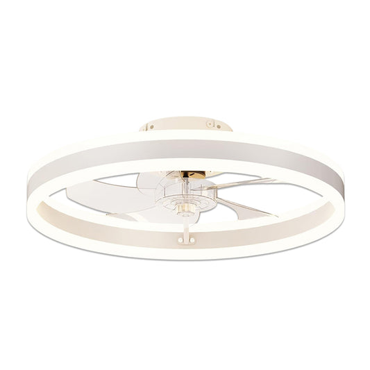 Rowena 48-60W Smart Dimmable LED Ceiling Fan Light with App and Remote Control