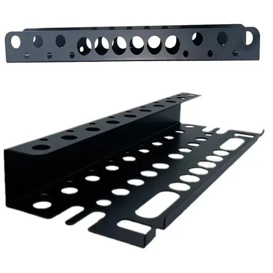 Two Piece Mix & Match Metal Wall Tool Rack (Distribution Mounting Screws) - Portable Hammer/Wrench/Pliers & Screwdriver Storage Rack, Wall Garage Tool Organizer - Workshop & Garage Storage Solution