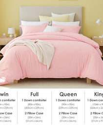 2-Pack White & Pink 3-Piece Bohemian Bedding Sets.Crafted From Durable, Abrasion-resistant Fabric That Maintains Exceptional Softness For Comfortable Sleep. Skin-friendly.