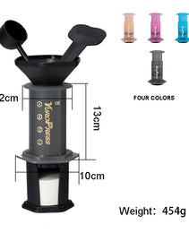 Premium Portable Coffee Brewing Kit – Food-Grade Travel Set with Storage Tote