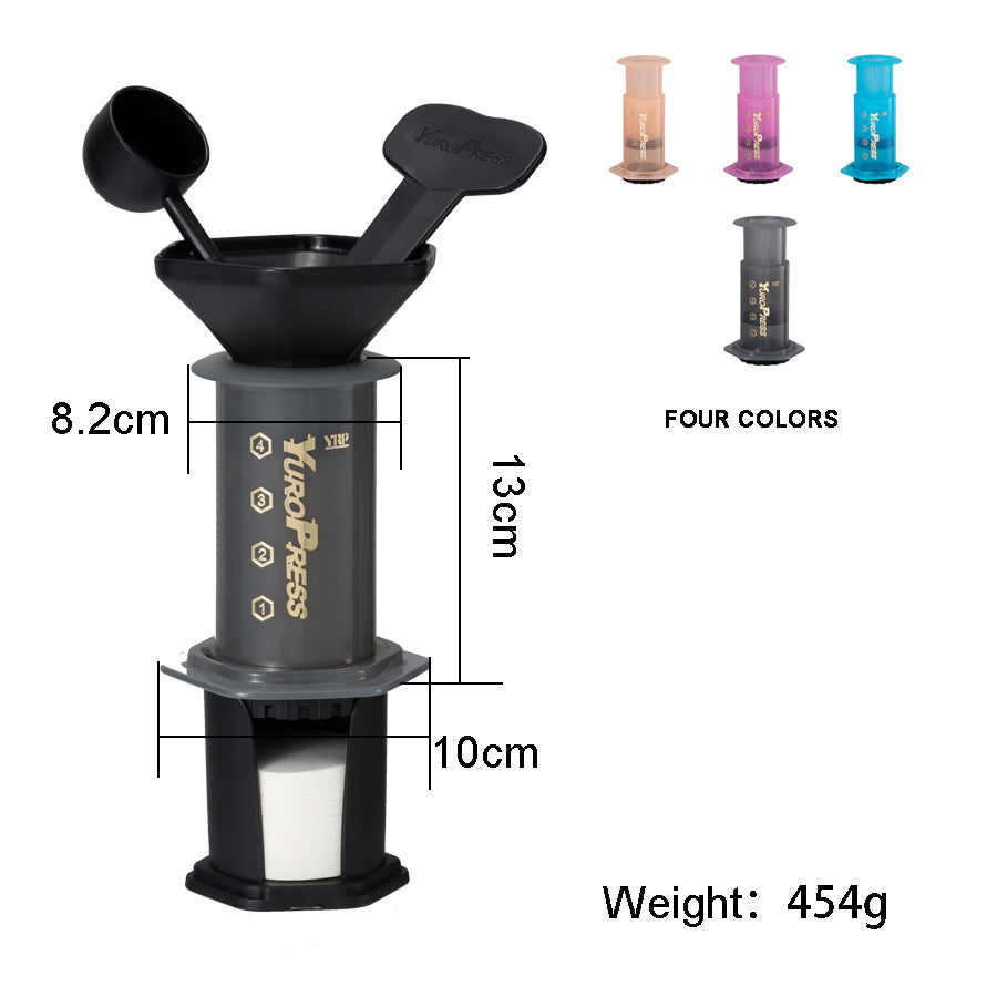 Premium Portable Coffee Brewing Kit – Food-Grade Travel Set with Storage Tote