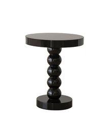 Home Vintage Solid Wood Round Table Bedside Side Table