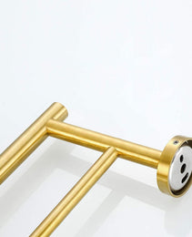 5 Piece Bathroom Towel Rack Set Wall Mount