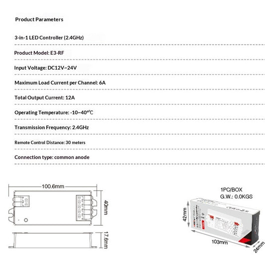 LED Low-voltage 12V24V RGBWW Light Strip Module For Illuminated Signage