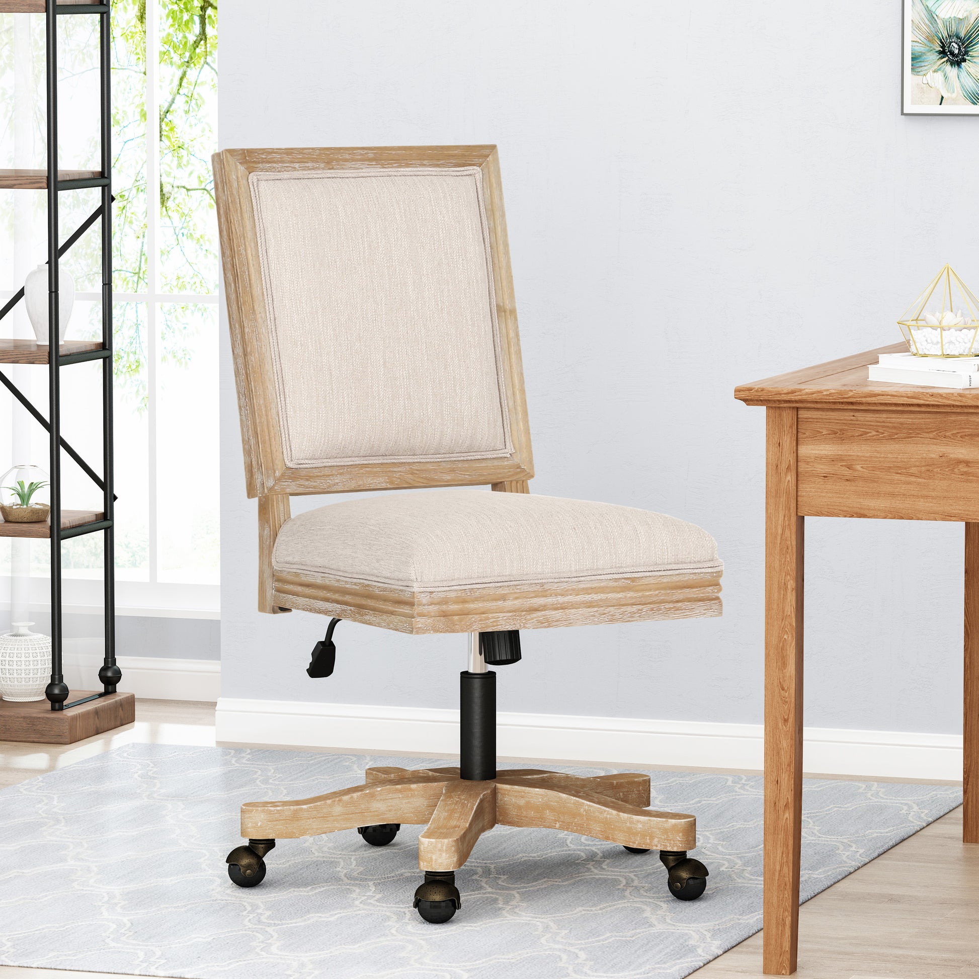 SWIVEL  LIFT OFFICE CHAIR
