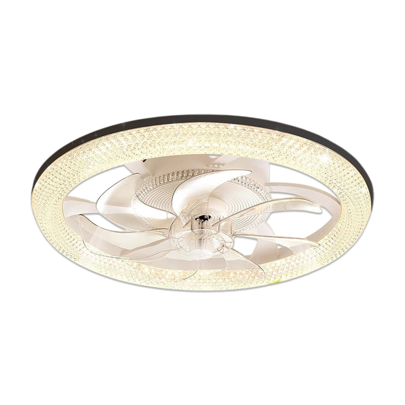 Selene 72W Smart Dimmable LED Ceiling Fan Light with App and Remote Control